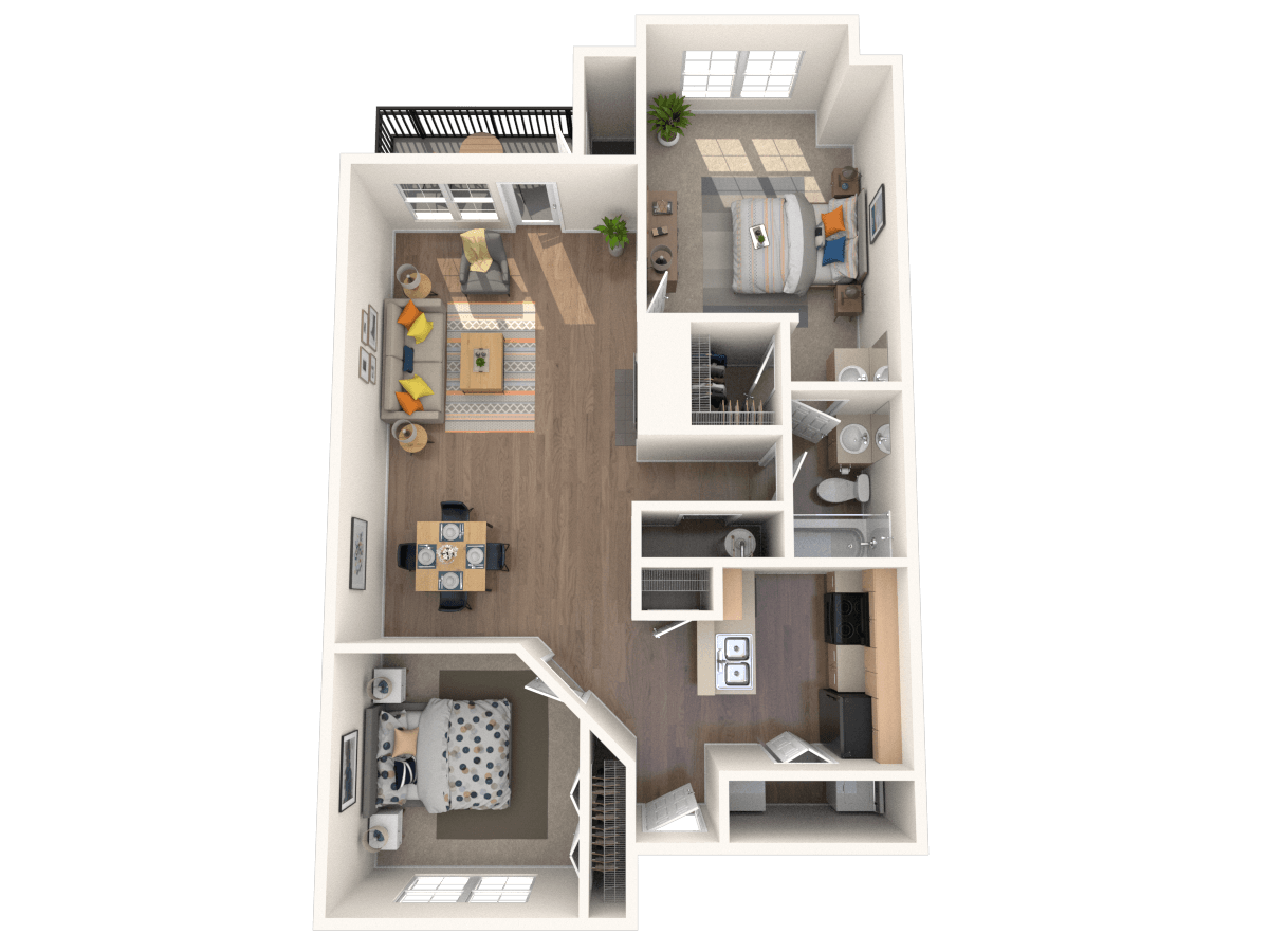 B2 - Egret floor plan